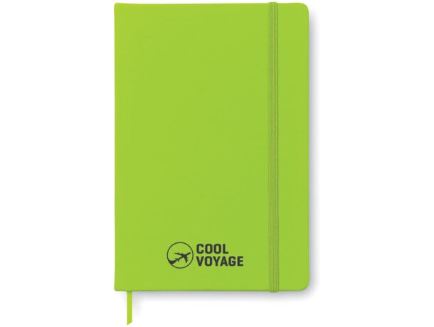 Cuaderno A5 con hojas rayadas personalizado