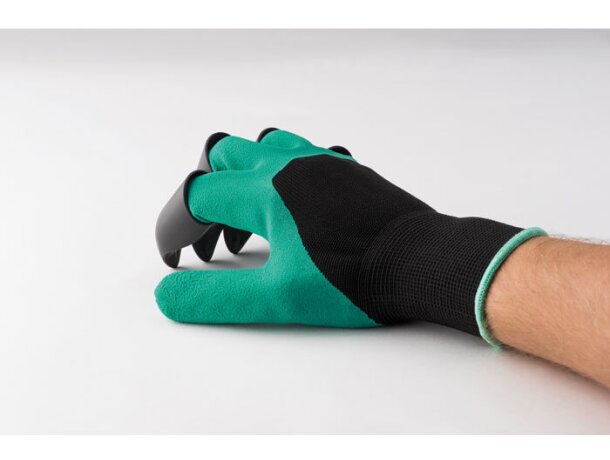Set De Guantes De Jardinería Verde detalle 2