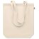 Bolsa 100% algodón orgánico 270 g/m2 Rassa+ Beige detalle 1
