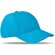 Gorra de beisbol con 6 paneles azul claro