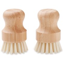Set cepillos de bambú vegetal Pintsel Set cepillos de bambú vegetal Pintsel