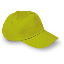 Gorra básica fabricada en algodón liso negra Gorra básica fabricada en algodón liso negra