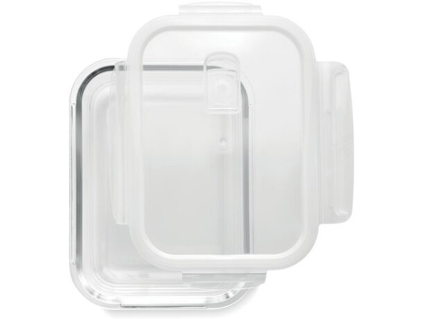Fiambrera de vidrio 900 ml. Praga Lunchbox Violeta detalle 1