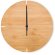 Reloj redondo pared de bambú Esfere Madera detalle 4