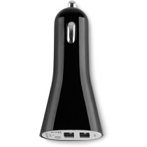 Cargador usb de mechero para el móvil negro Cargador usb de mechero para el móvil negro