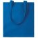 Bolsa de la compra promocional algodón 140 g/m2 Cottonel Colour Azul real