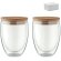 Juego 2 vasos 350 ml en caja Tirana Set detalle 1