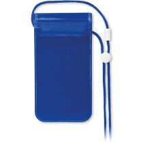 Bolsita para móvil personalizada azul transparente Bolsita para móvil personalizada azul transparente