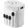 Adaptador para viajes de 3 polos para UE Skross  Blanco detalle 1