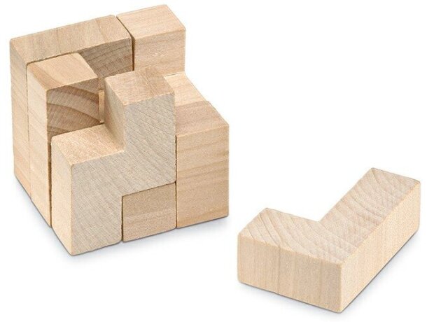 Puzzle en madera con bolsa barato