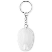 Llavero linterna con forma de casco merchandising blanca Llavero linterna con forma de casco merchandising blanca