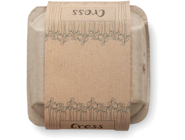 Ser de macetas 4 piezas de terracota Cress Beige detalle 1