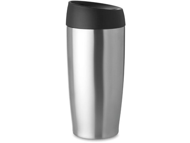 Taza Uppsala de doble pared 350 Ml Plateado mate detalle 1