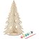Adorno de navidad para colorear con acuarelas Tree And Paint Madera detalle 6
