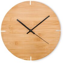 Reloj redondo pared de bambú Esfere