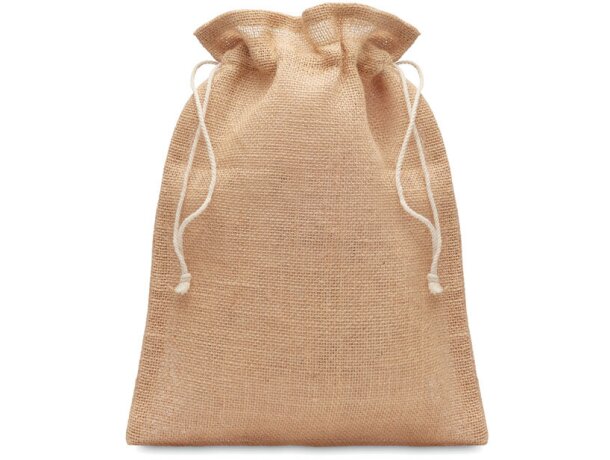 Bolsa regalo pequeña de yute Jute Small personalizada