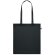 Bolsa asas largas algodón reciclado pre-consumo 140 g/m2 Zoco Colour Negro detalle 1