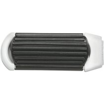 Cepillo plegable con espejo de bolsillo personalizado blanco Cepillo plegable con espejo de bolsillo personalizado blanco