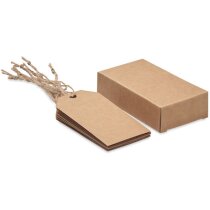 Set 12 etiquetas papel kraft Etikraft Set 12 etiquetas papel kraft Etikraft