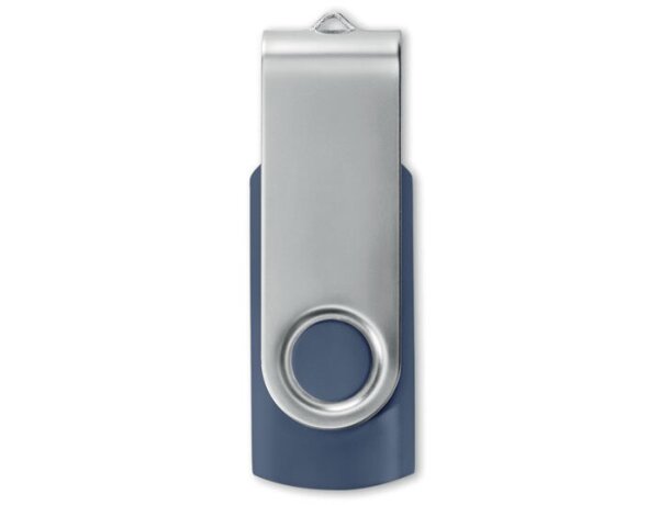 Flash drive 4GB económico y personalizado Techmate azul