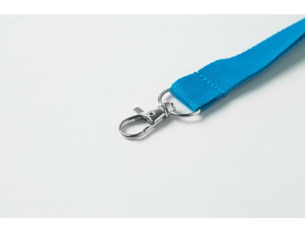 Lanyard Azul claro detalle 1