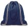 Mochila En Canvas Color Y Asas Azul