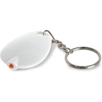 Llavero Mini Linterna personalizado blanco Llavero Mini Linterna personalizado blanco