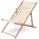 Silla de playa en madera Honopu Beige detalle 4