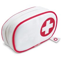 Botiquín de primeros auxilios en PVC personalizado rojo Botiquín de primeros auxilios en PVC personalizado rojo