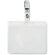 Porta credenciales Clipbadge PVC clip metálico