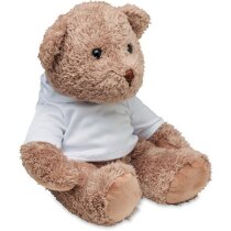 Peluche personalizable con logo John blanco