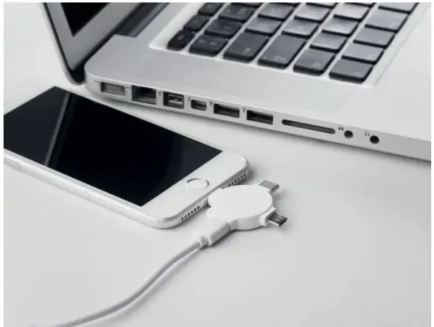 Cable Ligo carga triple conector USB tipo C micro Android