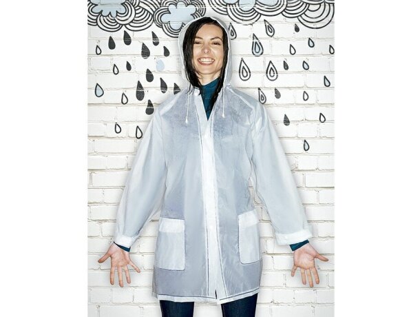 Impermeable sencillo de colores