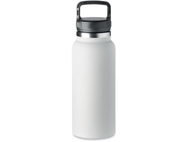 Botella termo personalizada de acero 970ml Cleo Large Blanco detalle 3