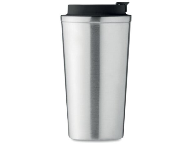 Vaso de doble pared 510 ml Brace + Plateado mate detalle 19