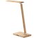 Lampara sobremesa cargador 10 W Neat Light Madera detalle 3