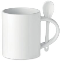 Taza cerámica subli. 300ml Sublim Spoon