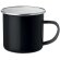 Taza de metal esmaltado 350 ml Plateado detalle 1