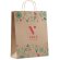 Bolsa papel con motivo navideño reciclado 90 g/m2 BAO Large Beige detalle 3