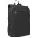 Mochila para pc publicitaria Eiri canvas 340 g/m² negra lavado