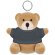 Peluche para personalizar NIL con llavero Gris