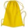 Bolsa petate Daffy de no tejido Amarillo