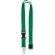 Lanyard con mosquetón 20mm Lannycot Verde detalle 9