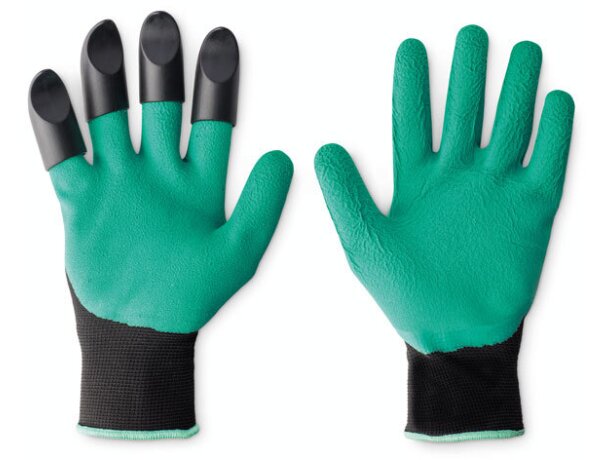 Set De Guantes De Jardinería Verde detalle 1