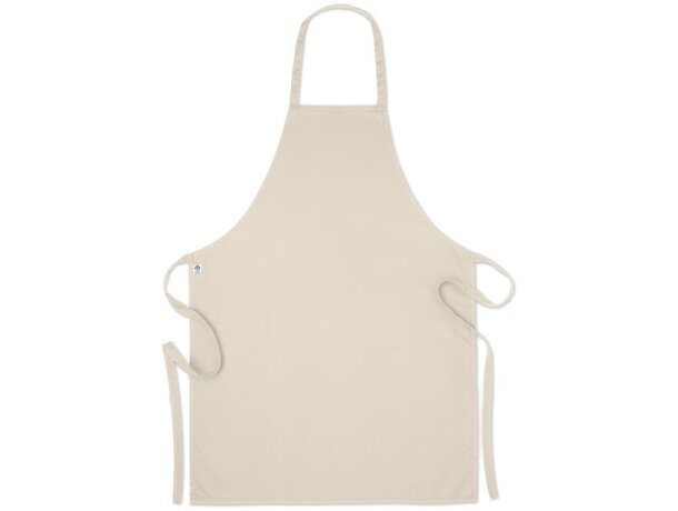 Delantal de cocina Raipur Beige detalle 2