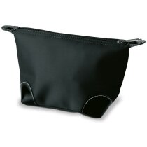 Neceser con cremallera y esquinas reforzadas personalizado negro Neceser con cremallera y esquinas reforzadas personalizado negro