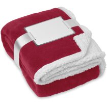 Manta Zermatt reversible con forro sherpa y coral