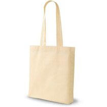 Bolsa de la compra bicolor personalizada beige Bolsa de la compra bicolor personalizada beige