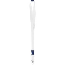 Lanyard especial par asublimación personalizada azul Lanyard especial par asublimación personalizada azul