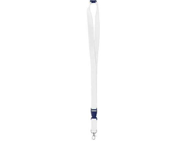 Lanyard especial par asublimación personalizada azul Lanyard especial par asublimación personalizada azul